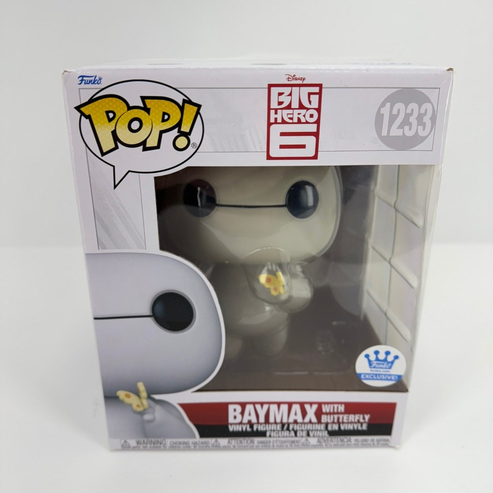Funko Pop Disney Big Hero 6 Baymax With Butterfly Vinyl Figure 1233 Exclusive